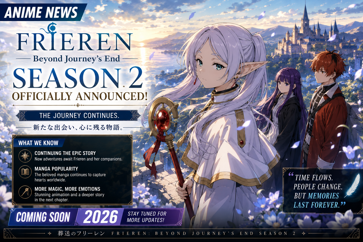 Frieren Season 2: Release Updates, Story & Everything We Know