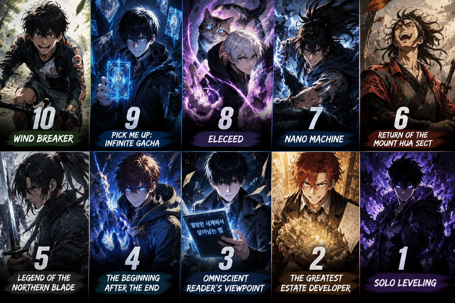 Top 10 Best Manhwa of All Time (2026 Edition)
